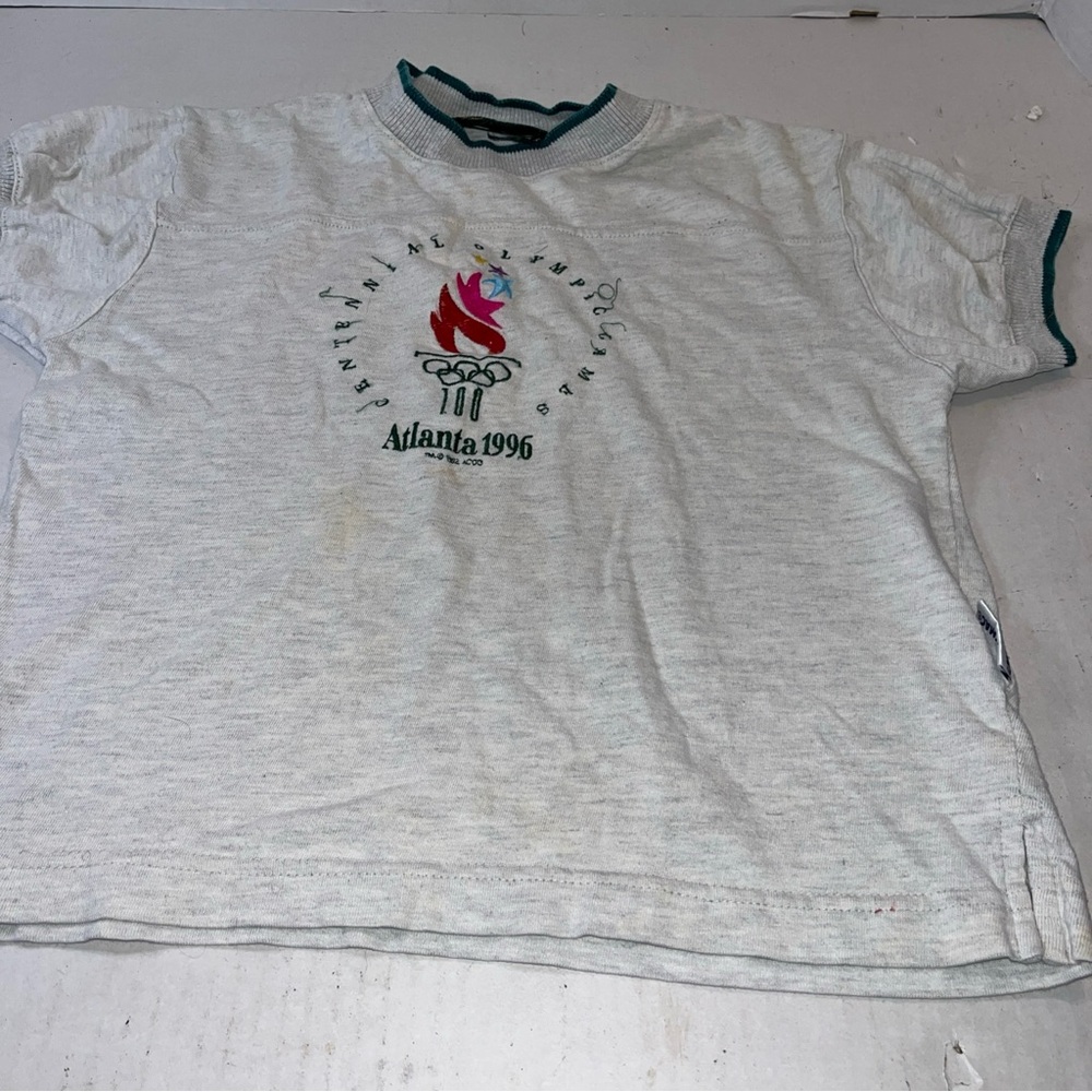 Atlanta 1996 Kids Short Sleeve Tee - Gray